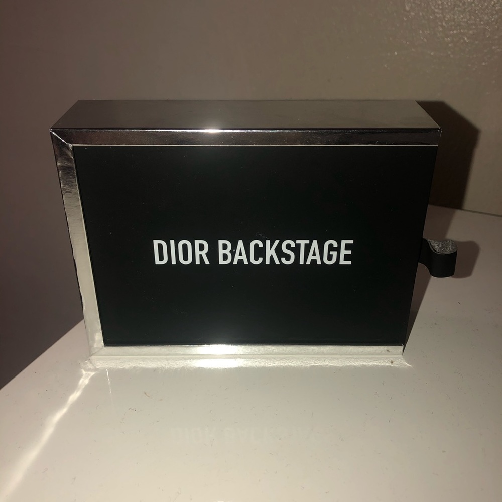 Dior backstage set